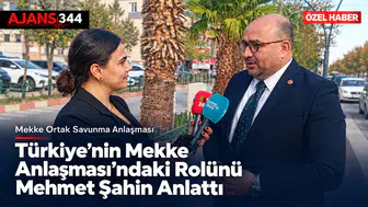 Türkiye’nin Mekke Anlaşması’ndaki Rolünü Mehmet Şahin Anlattı