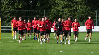A Milli Takım İtalya Maçı Hazırlıklarına Belçika’da Başladı