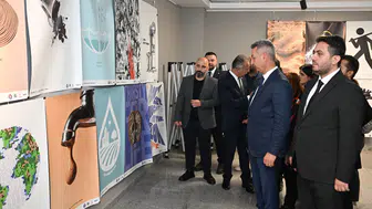 KSÜ’de BLUE_404 Sergisi Su Krizini Sanatla Gündeme Taşıyor