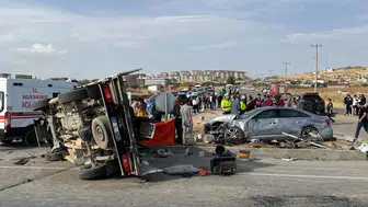 Afşin-Elbistan yolunda kaza: 1 can kaybı, 8 yaralı