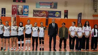Kahramanmaraş’ta okul voleybol müsabakaları başladı