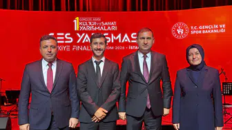 Kahramanmaraşlı gençten ses yarışmasında ikincilik