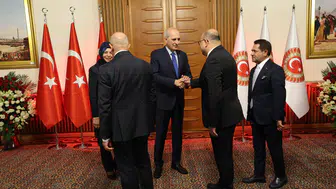 Prof. Dr. Şahin, TBMM Açılış Resepsiyonuna Katıldı