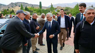Vali Ünlüer’den Barış Cemevine Ziyaret