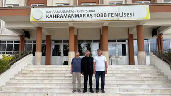 Kahramanmaraş’ta güçlendirmesi tamamlanan TOBB Fen Lisesi eğitime hazır