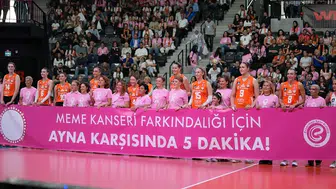 Eczacıbaşı Ve Memorial’dan Meme Kanseri İçin Pembe Tribün