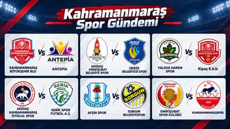 Kahramanmaraş Maç Programı Açıklandı: 17-18 Ekim Fikstürü