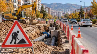 İki ilçede altyapı mesaisi: İşte etkilenen yollar