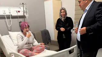 AK Parti Kahramanmaraş’tan Hastanedeki Öğrencilere Ziyaret