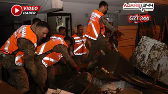 Ayazağa’da Sel Sonrası 300 Jandarmayla Gece Temizliği