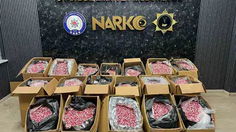 Araç Operasyonunda 1 Milyon 642 Bin Hap Yakalandı