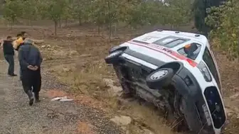 Kahramanmaraş’ta Ambulans Kontrolden Çıktı