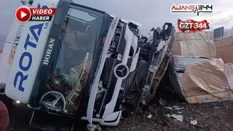 Nurdağı Otoyolunda Tır Kazası