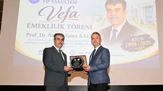 KSÜ’de Prof. Dr. İlhami Taner Kale’ye Emeklilik Töreni