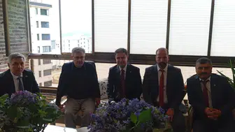 Türk Eğitim-Sen Heyeti'nden Mansur Metehan’a  Ziyaret