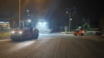 Hasan Efendi Caddesi’nde ilk kat asfalt tamamlandı