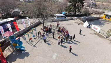 Kahramanmaraş’ta minikler için şenlik havasında etkinlik