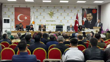 Afşin'de Önemli Teşkilat Toplantısı Gerçekleşti