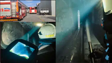 Ağcalı Mahallesinde İşyeri Yangını Kısa Sürede Söndürüldü