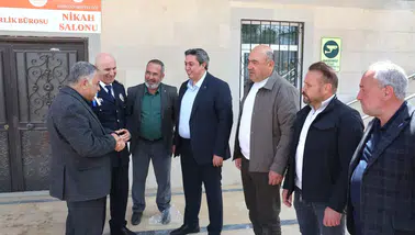 Elbistan'da Cuma Çıkışı Vatandaşlarla Buluşma Gerçekleşti