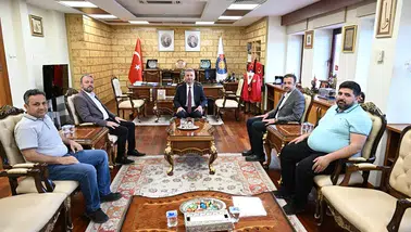 Orman Mühendislerinden Rektör Okumuş’a Ziyaret