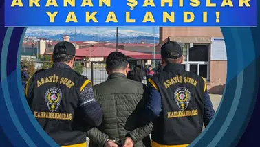Kahramanmaraş’ta Aranan 2 Hükümlü Cezaevinde