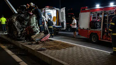 Kahramanmaraş Kayseri Yolu’nda  Trafik Kazası : 2 Yaralı