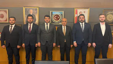 Vekil Kirişci TÜGVA Heyetini TBMM’de Ağırladı