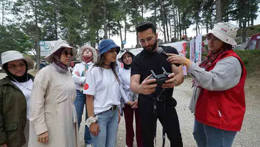 Pusula Maraş Kampında Gençlere Yeni Medya Ve Fotoğrafçılık Eğitimi