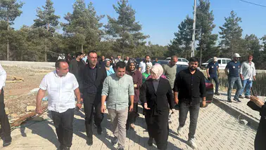 Milletvekili Köksal Dulkadiroğlu’nda incelemelerde bulundu