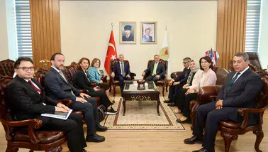 Gaziantep Heyetinden Vali Ünlüer'e Ziyaret