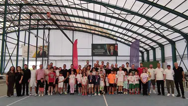 Kahramanmaraş'ta 30 Ağustos Tenis Turnuvasında 56 Sporcu Kortlara Çıktı