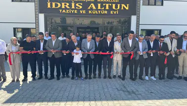 Elbistan Karahasanuşağı’na Yeni Kültür Kompleksi Açıldı