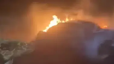 Kahramanmaraş’ta Yangın: Ekipler Alevlerle Boğuştu!