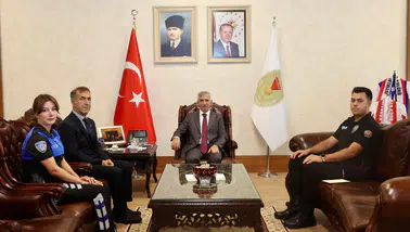 Kahramanmaraş Valiliğinde Ziyaret Trafiği