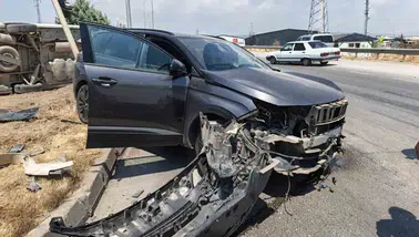 Kahramanmaraş’ta iki araç çarpıştı: 3 yaralı