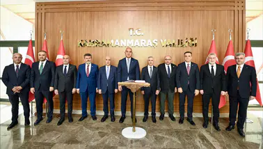 Bakan Ersoy Kahramanmaraş Valiliğini Ziyaret Etti