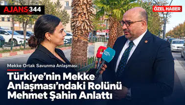 Türkiye’nin Mekke Anlaşması’ndaki Rolünü Mehmet Şahin Anlattı