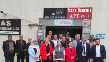 CHP İl Başkanı Esat Şengül’den Afşin’de Temur’a Ziyaret