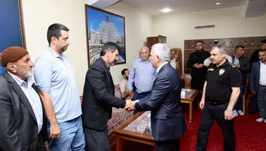 Vali Ünlüer’den Şehit Yusuf Güneş’in Ailesine Taziye Ziyareti
