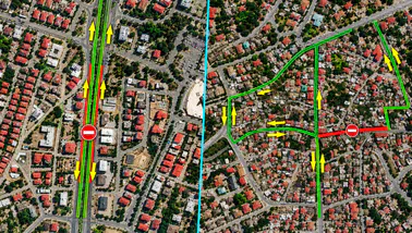 Kahramanmaraş’ta iki güzergâh geçici olarak kapanıyor