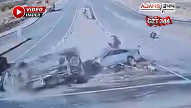 Zuhal Karakoç’un yaralandığı kaza görüntüleri çıktı