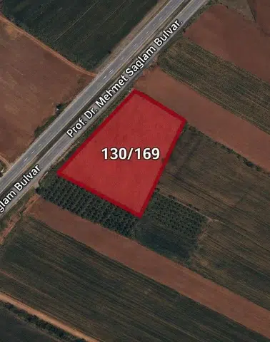 Kahramanmaraş'ta 7 Bin Metrekare Tarla İcradan Satışa Çıkarıldı