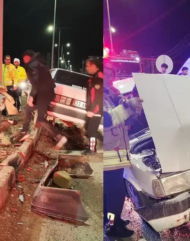 Kahramanmaraş Elbistan ve Afşin'de trafik kazaları! 5 yaralı var