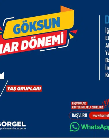 Göksun’da ücretsiz meslek kursları başlıyor: 7 branşta eğitim verilecek