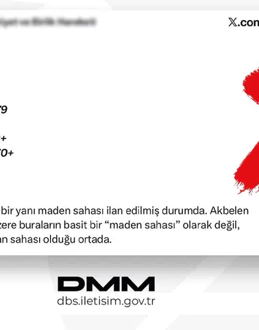 DMM: Maden Saha İddiaları Asılsız Çıktı!