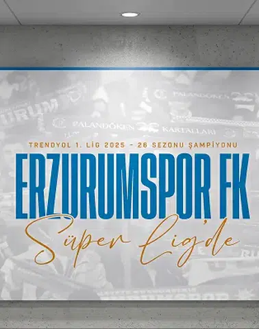 Erzurumspor Süper Lig’e Yükseldi Başarı Tescillendi