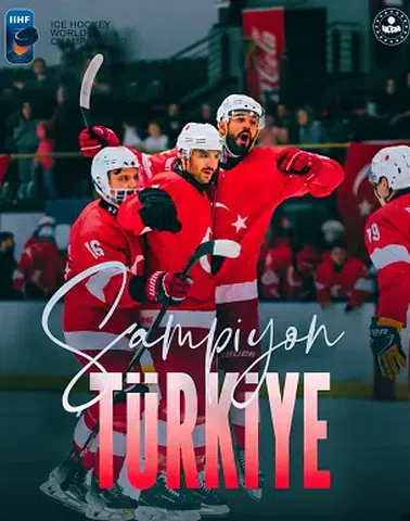 A Milli Buz Hokeyi Takımı Dünya Şampiyonu Oldu