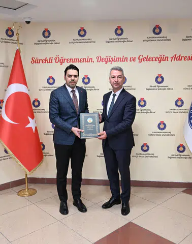 KSÜ, TİKA Başkanı Abdullah Eren’i Konuk Etti