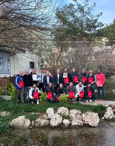 Kahramanmaraş'ta UEFA C Antrenörlük Kursu tamamlandı